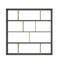 Isaias 145cm H Standard Bookcase-642917769