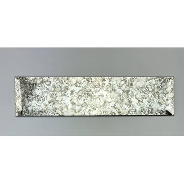 Reflections Peel & Stick 6 x 8 Beveled Diamond Glass Mirror Tile