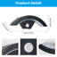 Aedan Black Integrated LED Outdoor Wall Light Built-in Motion Sensor-1788490253