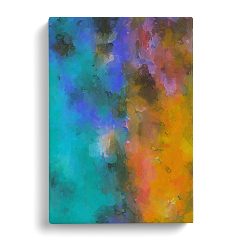 Nothing Lasts Forever Abstract - Wrapped Canvas, 60cm H x 40cm W x 3cm D