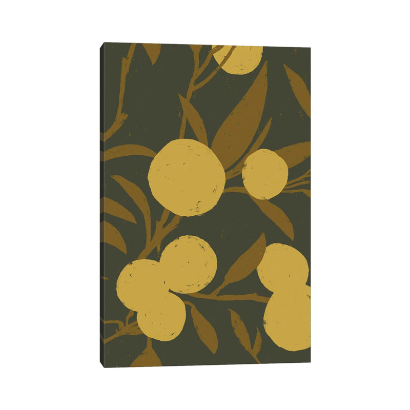 Golden Satsuma II by Jacob Green - Wrapped Canvas Painting, 66.04 cm H x 45.72 cm W