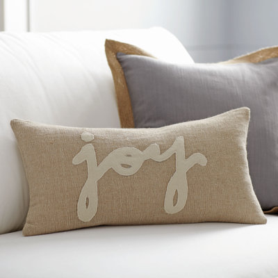 Tidings Lumbar Pillow Cover