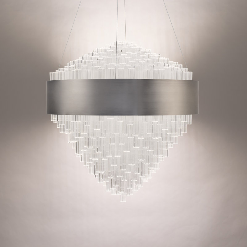 Luzerne LED Pendant, Brushed Nickel
