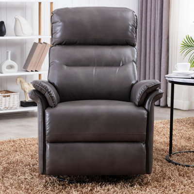 Faux Leather Recliner