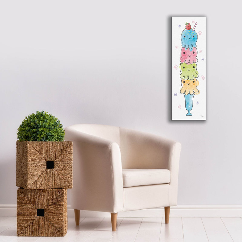 Toile «My traiter panneau 1» par Moira Hershey, 20 po x 60 po, H 36 po x l 12 po x P 0,75 po