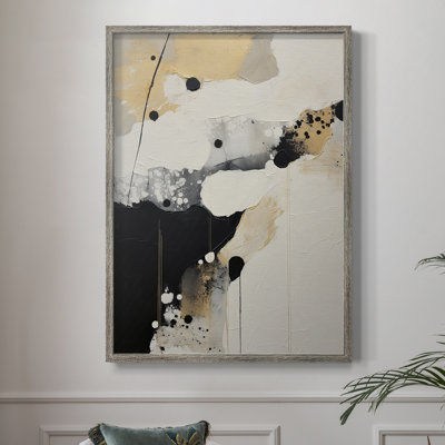 ABSTRACT Series CDXCIX Framed Print - Solid Wood