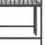 Lit mezzanine Jimmya avec 8 tablettes de rangement ouvertes et échelle intégrée-1712996407-1712996404