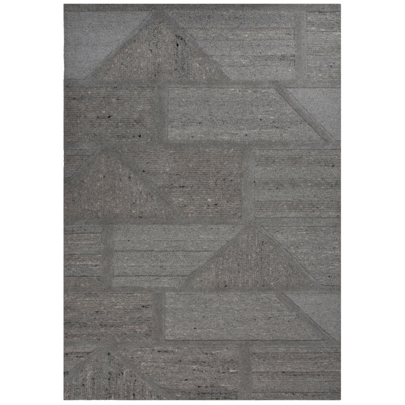 Tapis 100% laine touffeté à la main, Rectangle 7'9" x 9'9"