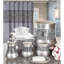 Porte-brosse de toilette en nickel brossé 14 po