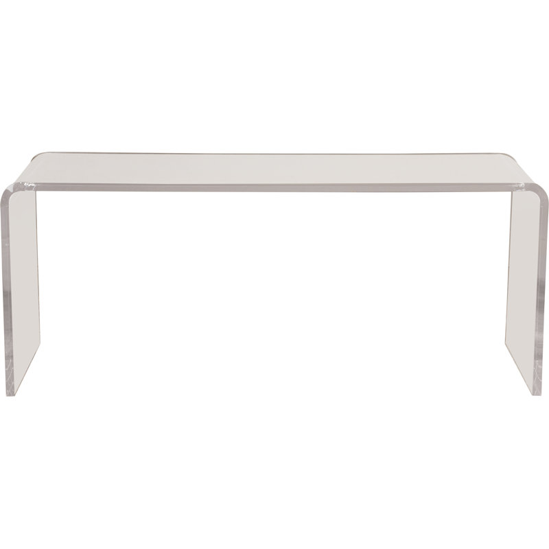 Crystal Clear Acrylic Coffee Table, Butler Loft