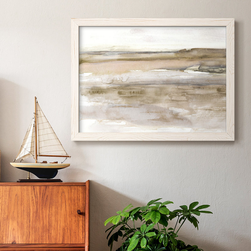 Sunset Bay, reproduction d'art sur toile, Blanc, H 26 po x l 38 po