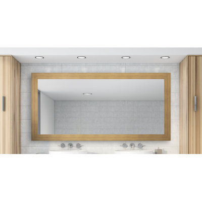 Armone Engineered Wood Flat Mirror