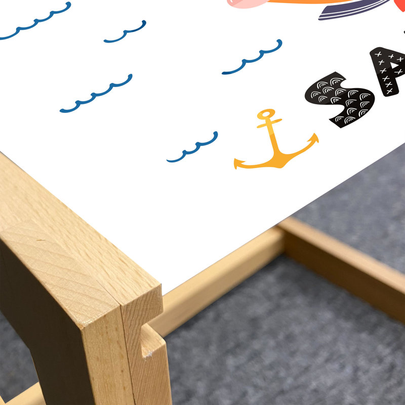 Jakeil Sled Coffee Table, 62cm H x 46cm W x 40cm D