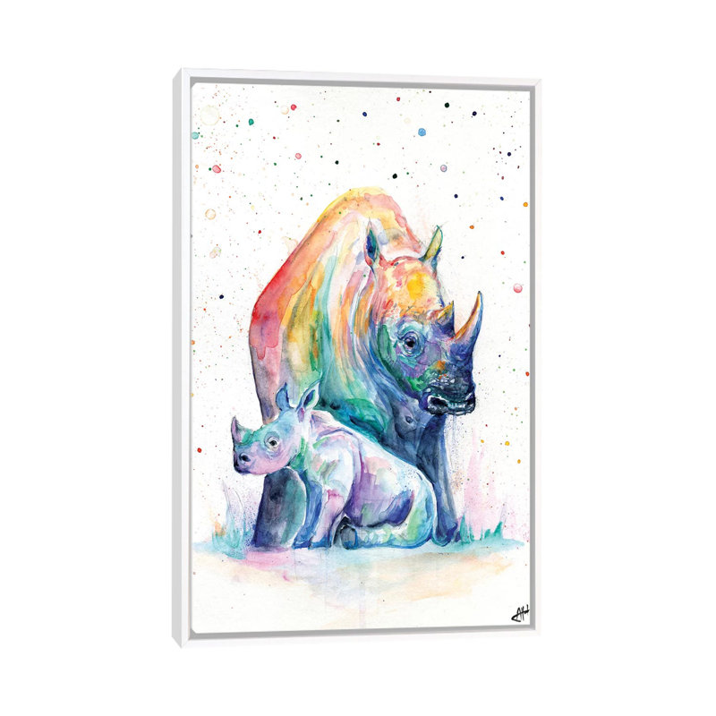 Abri sur toile, H 60 po x l 40po x P 1,5 po, Toile blanche encadrée