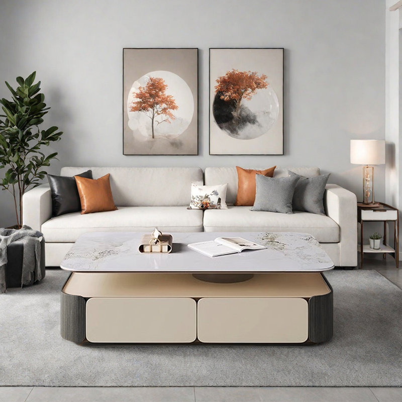 Table basse Minimalist, Gris