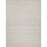 Ferretti Wool Area Rug in Ivory/Silver