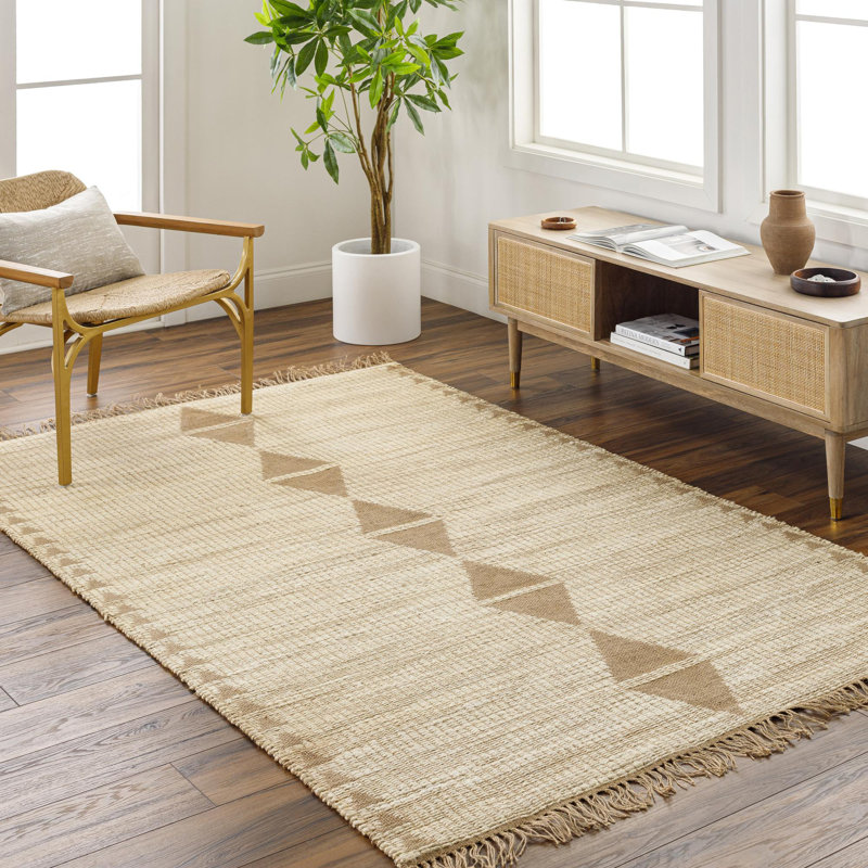 Tapis en jute / sisal Castlewood, Rectangle 5 pi x 7 pi 6 po