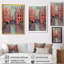 «Amsterdam Pink Grey Canal Photo I», reproduction d'art murale-106166701-106166703