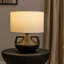 Zoe Ceramic Table Lamp-1411365369