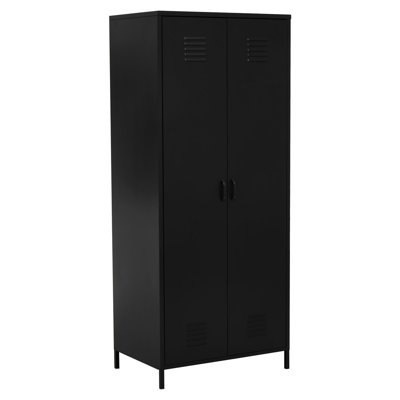 Abdul-Raheem 2 Door Steel Wardrobe