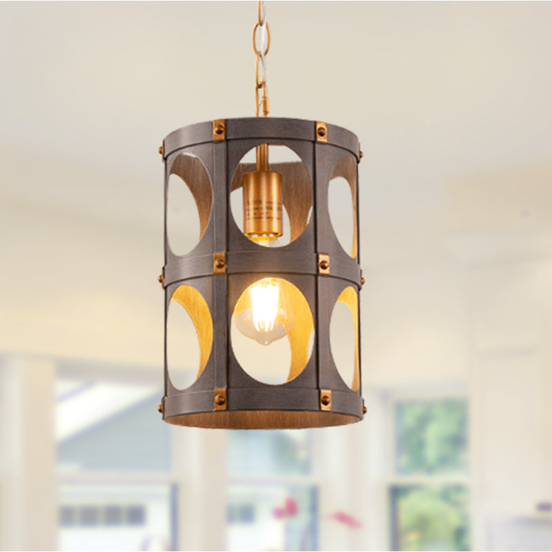 Jenne 1 - Light Stainless Steel Lantern Pendant