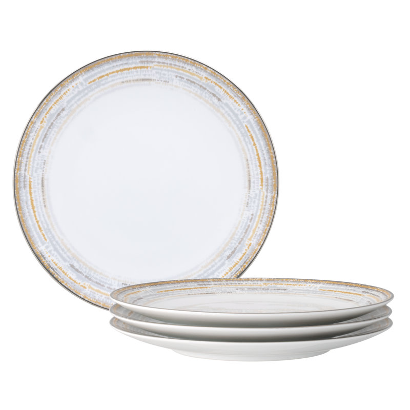 Ensemble de 4 assiettes à salade Noritake Raylan, 8,25 po