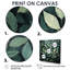 Feuillage olive vert feuillage collage II - feuilles, art mural-1137805460-1137805463-1137805486