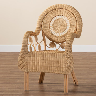 Alanood Rattan Accent Chair