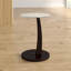 Table de bout en verre Bachmann