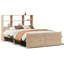 Bookcase Bed Without Mattress Solid Wood Pine-605058224