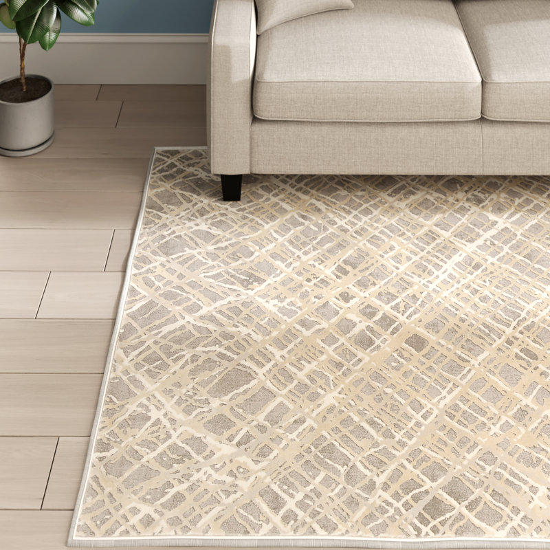 Bridgeton Abstract Indoor Rug, Rectangle 6'7" x 9'6"