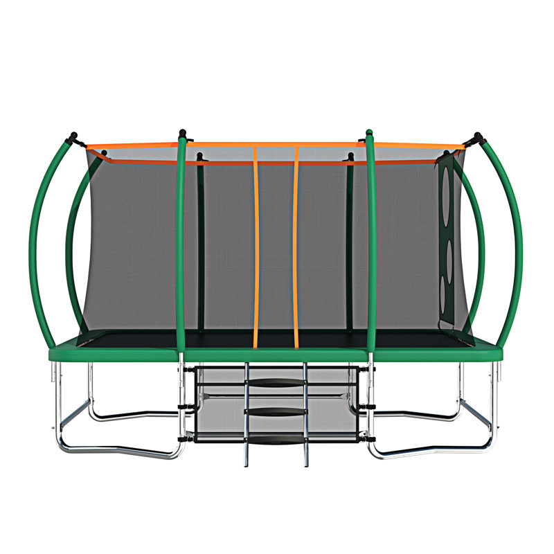 Trampoline carré extérieur 8x14ft
