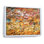 Terracotta Bliss Texture Abstract I - Art abstrait, peinture murale, salon