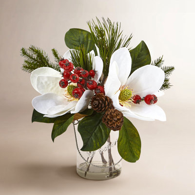 Magnolia Mixed Floral Arrangement