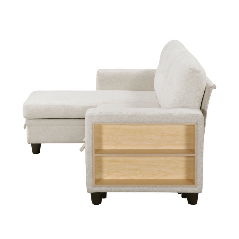 Canapé modulaire réversible Avani, Beige