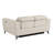 Global United Top Grain Italian Leather Loveseat With Power Recliner-184296046