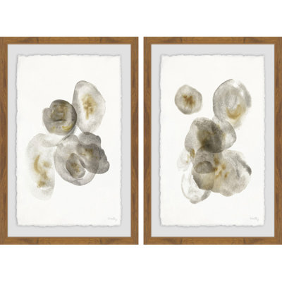 " Nostalgic III " 2 Piece Art Watercolor Set