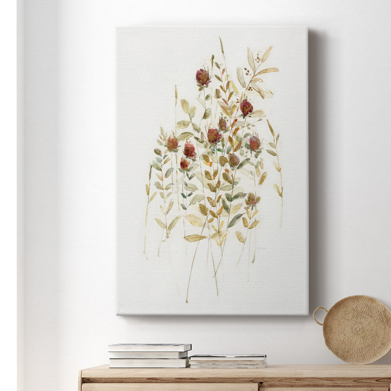 Brise de fleurs sauvages I, H 12 po x l 8 po x P 1 po