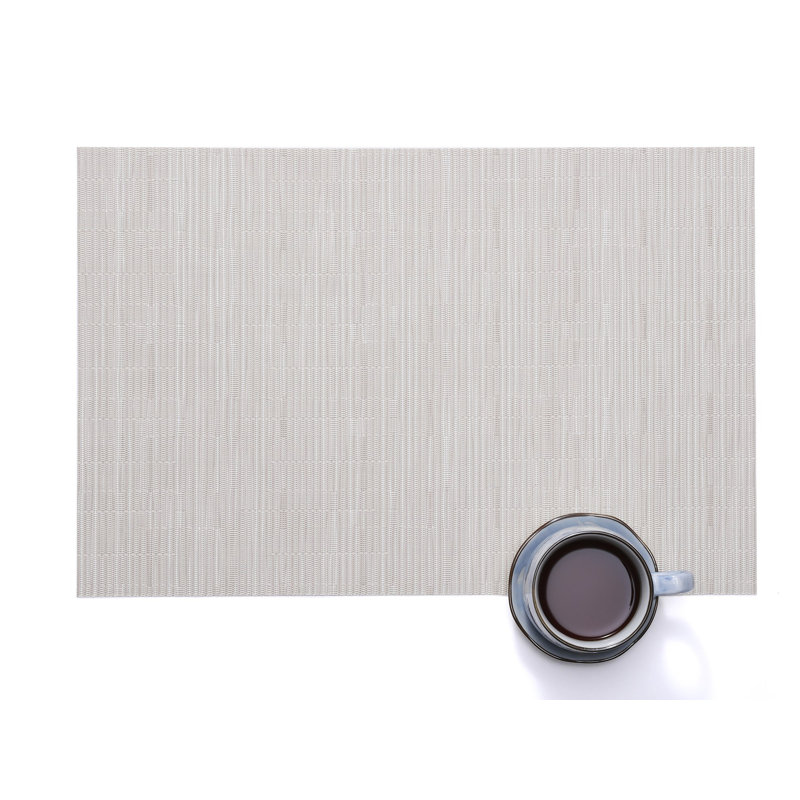 Polyvinyl Chloride Placemat, Beige