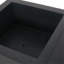 Table d'extérieur pour foyer d'extérieur en béton léger de 50 000 BTU avec rangement, gris foncé et brun naturel (couvercle de réservoir non inclus)