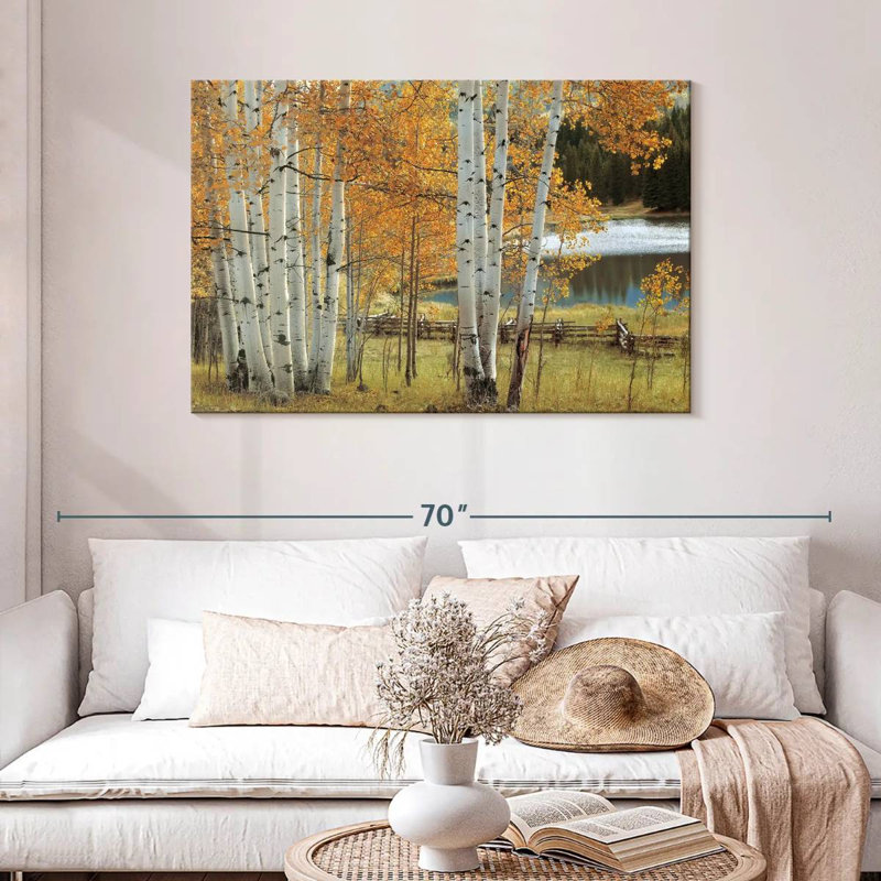 Birch Beauty, H 30 po x l 45 po