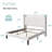 Chic Velvet Upholstered Platform Bed With Storage Shelf And Charging Station Wingback Headboard, Wooden Slats-1061874381-1061874378