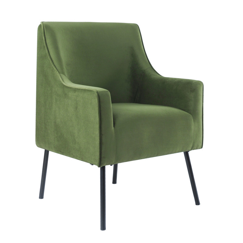 Modern Armchair , Forest Green