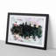 Angkor Wat in Cambodia in Abstract - Picture Frame Painting Print on MDF-55682378-55682375