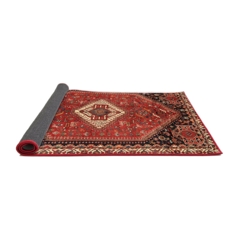 Tapis rouge à motif sud-ouest, Rond 7 pi