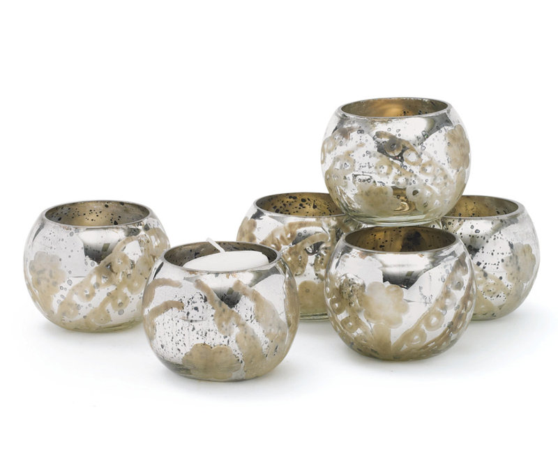 Porte-votive en verre vierge