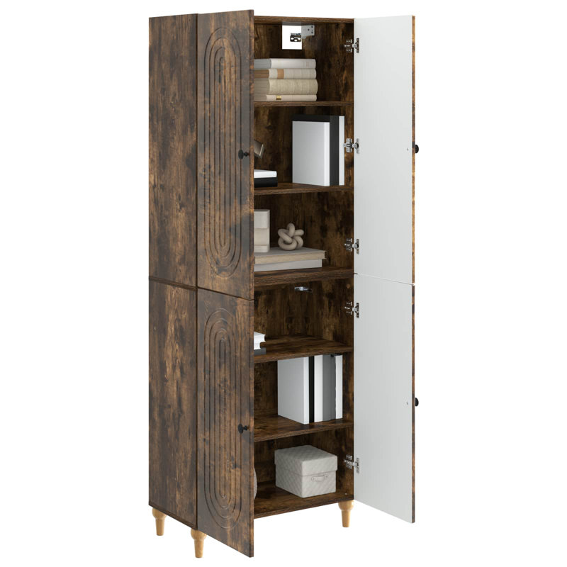 Storage Cabinet, Smoked Oak