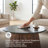 Ditta Marble Top Single Coffee Table