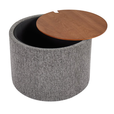 Table-plateau avec rangement Alvena