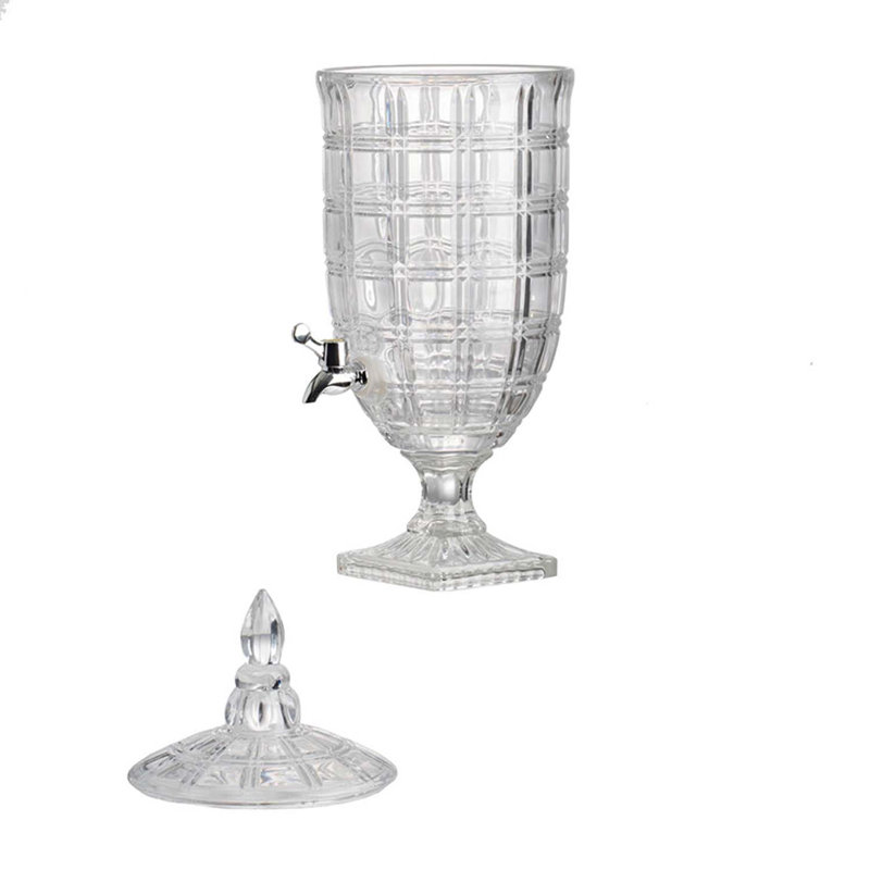 Zimmerman Glass Beverage Dispenser